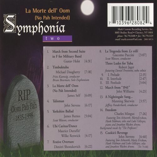 Symphonia, Vol. 2: La Morte dell' Oom (No Pah Intended)