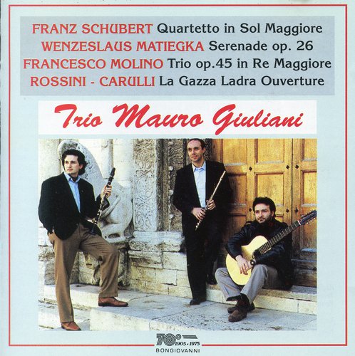 Serenade in C Major, Op. 26: II. Scherzo - Trio - Scherzo (Arr. for Flute, Carinet and Guitar) cover art