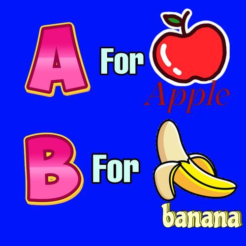 A For Apple B For Banana