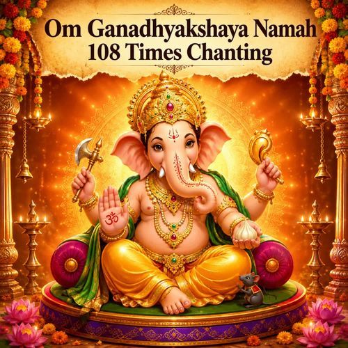 Om Ganadhyakshaya Namah 108 Times Chanting