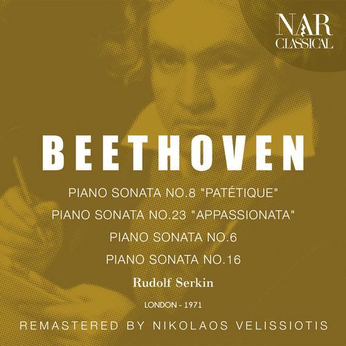 BEETHOVEN: PIANO SONATA No. 8 "PATÉTIQUE", PIANO SONATA No. 23 "APPASSIONATA", PIANO SONATA No. 6, PIANO SONATA No. 16