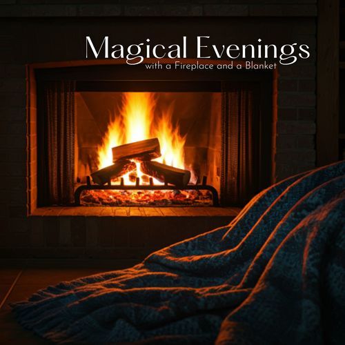 Magical Evenings with a Fireplace and a Blanket_poster_image