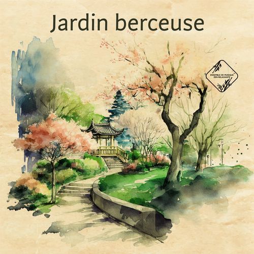 Jardin berceuse: Musique pour bébés - Le chant de la nature, Berceuse naturelle, Rêver paisiblement, Sommeil zen, Pluie et vagues pour dormir