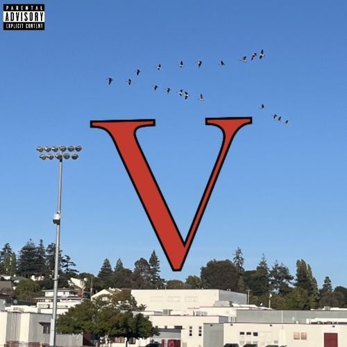 v