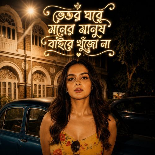 Bhetor Ghore Moner Manush Baere Khujo Na