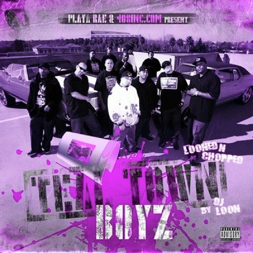 Playa Rae & 408 Inc. Present Teal Town Boyz (Looned N Chopped)