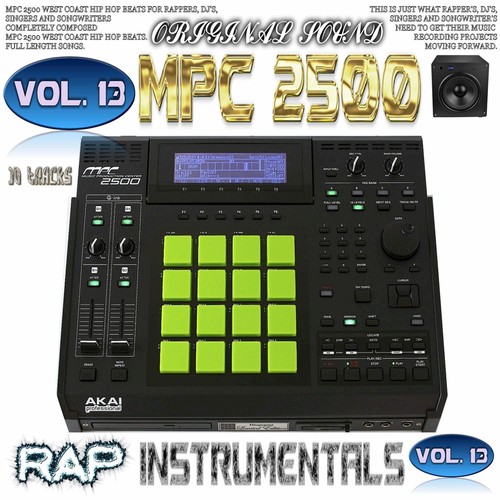 Mpc 2500 Rap Instrumentals, Vol. 13