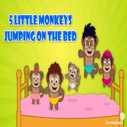 5 Little Monkeys Jumping On The Bed-ISUce0xddWo