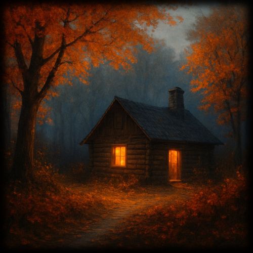 Silent Rain on Fallen Leaves cover art