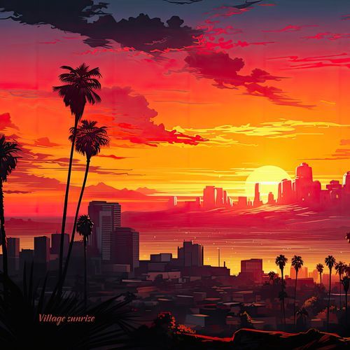 Village Sunrise cover art