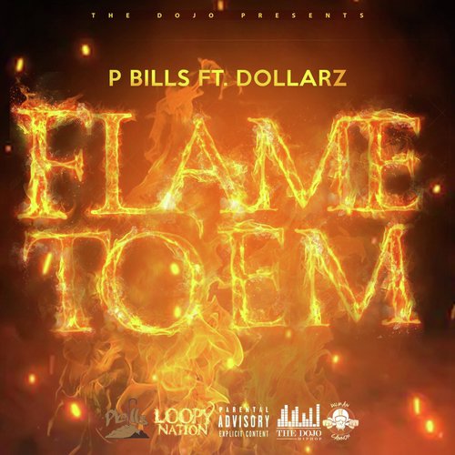 Flame to 'Em (feat. Dollarz)_poster_image