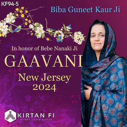 Gaavani New Jersey 2024 - Biba Guneet Kaur Ji (KF94-5)