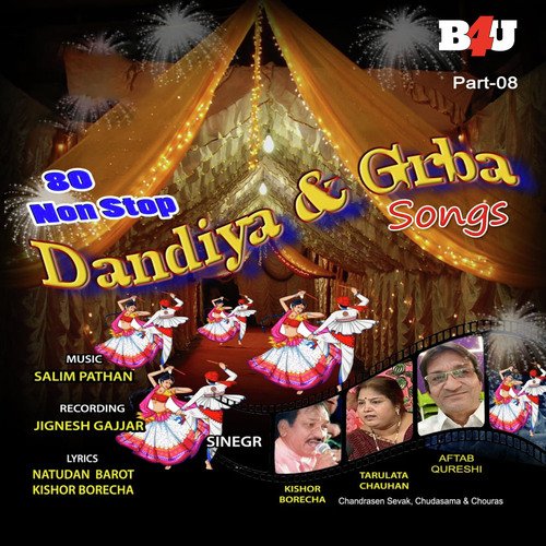 80 Nonstop Dandiya & Garba Songs- Pt. 8 (Remix)