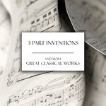 J.S. Bach: 15 Three-part Inventions, BWV 787/801: No. 2 in C minor, BWV 788