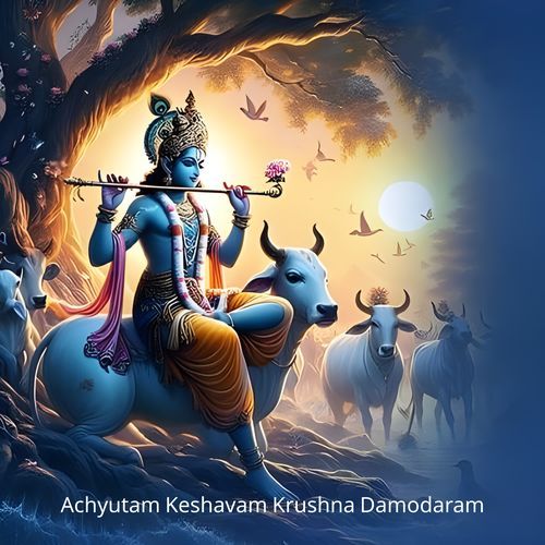 Achyutam Keshavam Krushna Damodaram