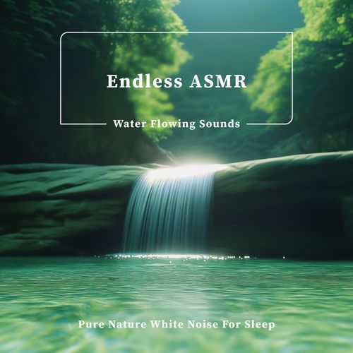 α Wave Calm Sound of Running Water- ASMR White Noise cover art