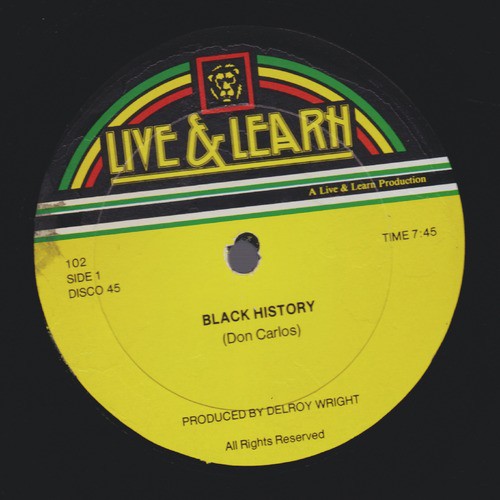 &quot;Black History&quot;/Here I Come Again