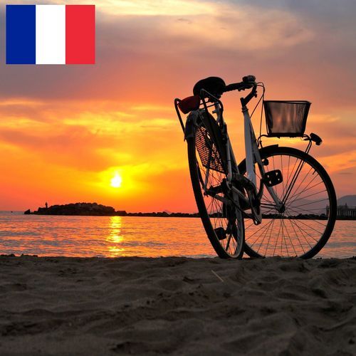 Promenade à Vélo près de l'Océan