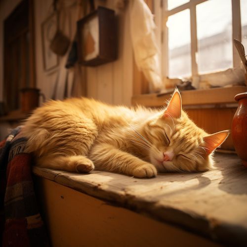 Relajación Felina: Ecos Suaves Binaurales