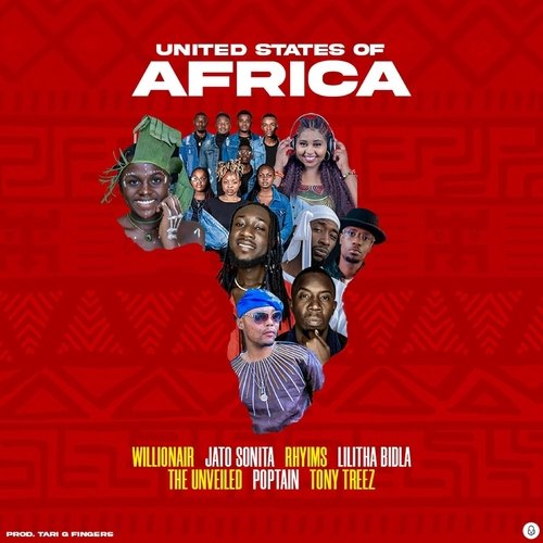 United States of Africa (feat. Poptain, Jato Sonita, Lilitha Bidla, Rhyims, Tony Treez & The Unveiled) cover art