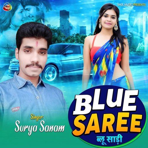 Blue Saree