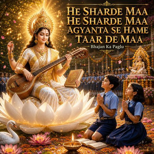 He Sharde Maa He Sharde Maa Agyanta Se Hame Taar De Maa