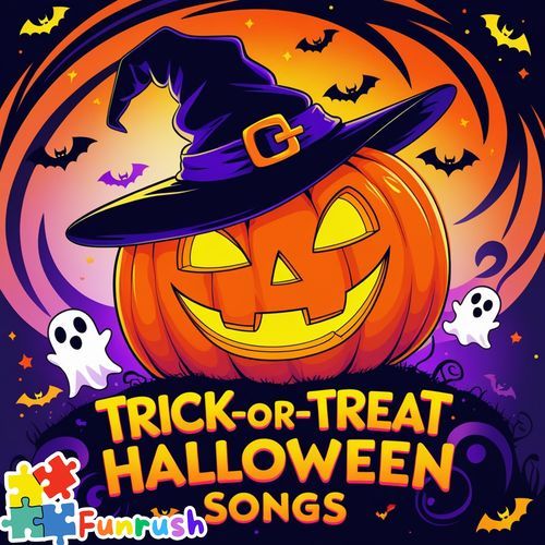 Moon and Stars on Halloween cover art