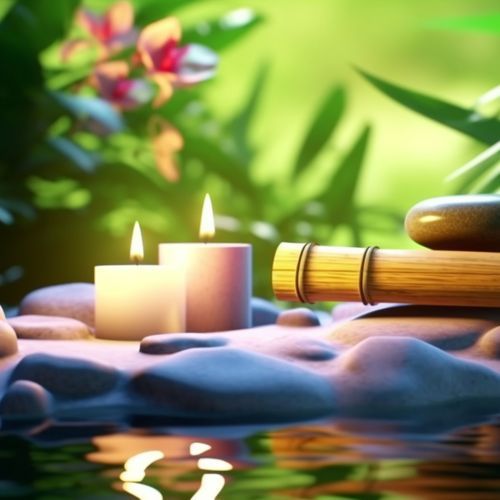 Garden of Relaxation: Oriental Massage, Hot Stones, Relaxing Music, Spa Therapy Zen