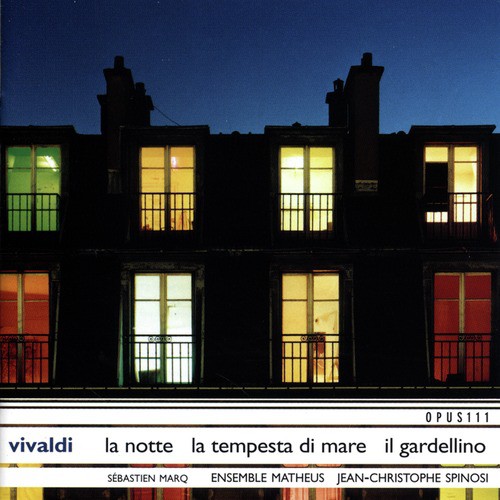 Vivaldi: La Notte, la Tempesta (Concertos pour flûte et flautino)