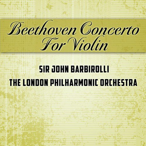 Beethoven: Concerto for Violin