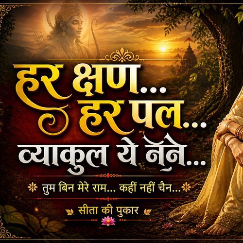 Har chan Har pal vyakul ye nain