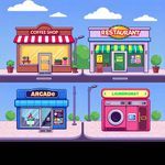 Arcade Games - Pinball, Fighting, 8 Bit Monster, Jackpot Coin Sounds artwork