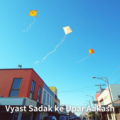 Vyast Sadak Ke Upar Aakash