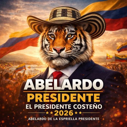 Abelardo el presidente de los costeños cover art