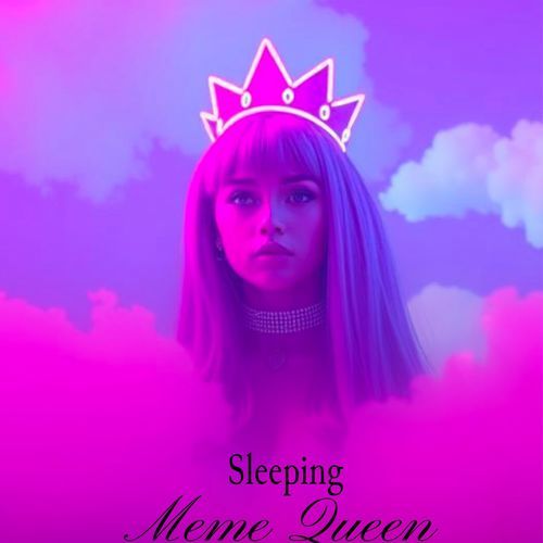 The sleeping meme queen