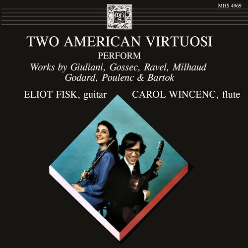 Tambourin (transcribed for flute and guitar by Eliot Fisk) cover art