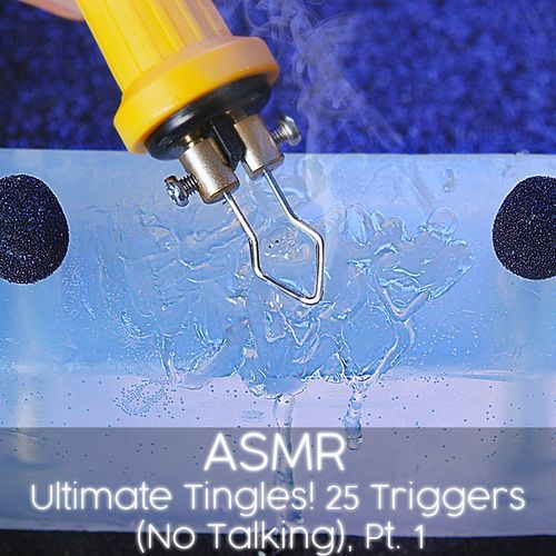 ASMR Mics in cotton wool (snow sound) cover art