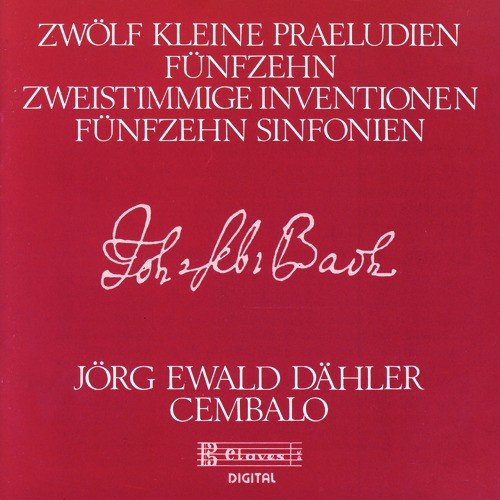 Zwölf Kleine Praeludien: e-moll BWV 941