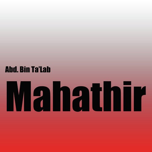 Mahathir cover art