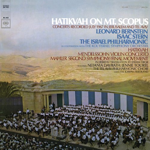 Hatikvah on Mt. Scopus