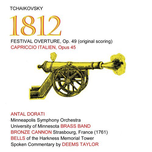 Tchaikovsky: 1812 Festival Overture - Capriccio Italien Op. 45