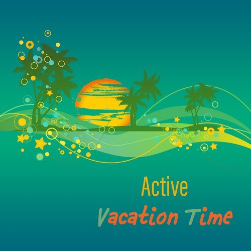 Active Vacation Time - Swimming in Sea, Morning Meditation, Cross the Beach the Evening, Lying under the Palm, Basking in the Sand_poster_image