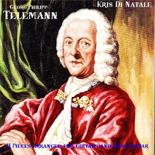 Stucke, TWV 42: No. 6 in B-Flat Major (Arranged for 2 Acoustic Guitars and Bass Guitar) cover art