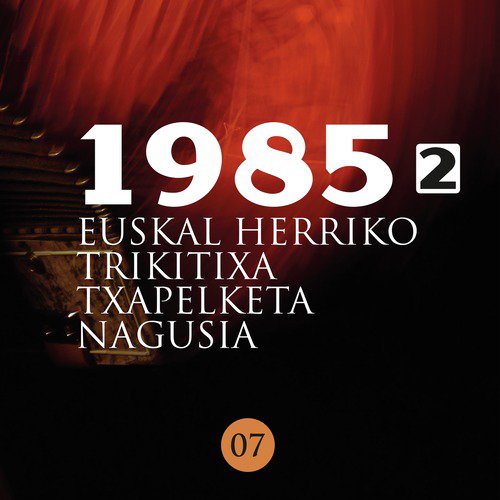 Euskal Herriko Trikitixa Txapelketa Nagusia 1985 - 2