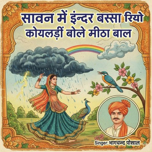 Sawan me indar barsa riyo koyaldi bole mitha bol