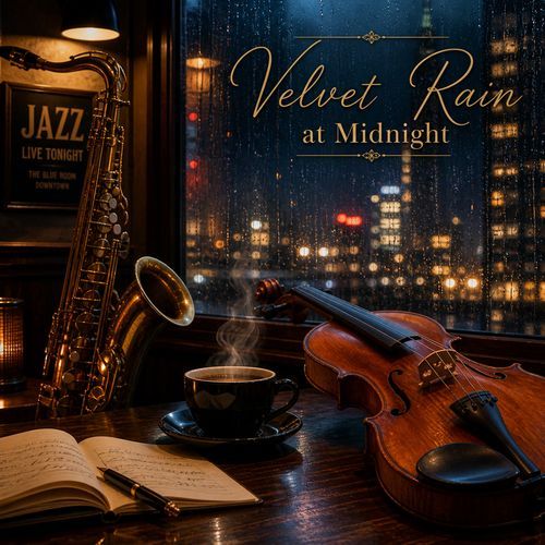 Velvet Rain at Midnight