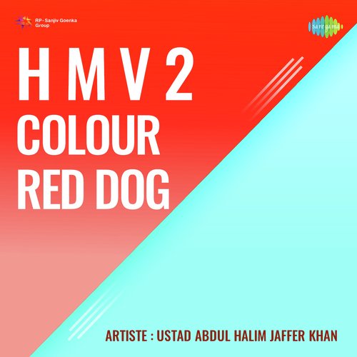 H M V 2 Colour Red Dog