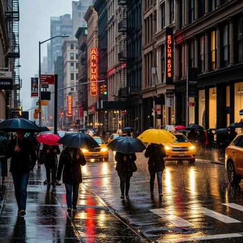 Rain on Cast Iron Buildings cover art