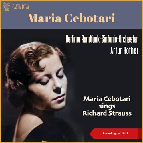 Maria Cebotari sings Richard Strauss (Recordings of 1943)_poster_image