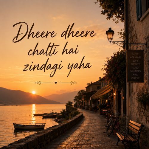 Dheere dheere chalti hai zindagi yaha